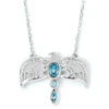 Harry Potter Sterling Silver & Crystal Diadem Necklace 3 Harry Potter Sterling Silver & Crystal Diadem Necklace