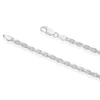 Men's Sterling Silver 22" Rope Chain 4 Men's Sterling Silver 22" Rope Chain