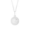 Sterling Silver St Christopher Protection Pendant