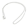 9ct White Gold 20" Dainty Curb Chain 3 9ct White Gold 20" Dainty Curb Chain
