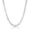 Sterling Silver Multilink Belcher Chain Necklace