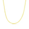 9ct Yellow Gold 18 Inch Flat Herringbone Chain