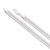 Men's Sterling Silver 20" Curb Chain 4 Men's Sterling Silver 20" Curb Chain