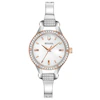 Bulova Classic Crystal Ladies' Stainless Steel Bangle Bracelet Watch