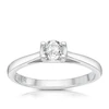 Engagement Ring The Forever Diamond Platinum Solitaire 0.38ct Diamond Ring