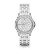 Armani Exchange Ladies' Quilted Dial Stainless Steel Bracelet Watch