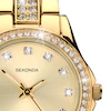Sekonda Joanne Ladies' Gold Plated Stone Set Watch 4 Sekonda Joanne Ladies' Gold Plated Stone Set Watch