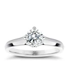 Engagement Ring The Diamond Story Platinum 0.33ct Diamond Ring