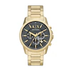 Armani Exchange Men’s Gold-Tone Bracelet Watch
