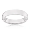 18ct White Gold 5mm Super Heavy Court Ring