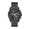 Armani Exchange Men’s Black Stainless Steel Bracelet Watch