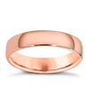 9ct Rose Gold 4mm Extra Heavy Court Ring