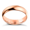 9ct Rose Gold 5mm Extra Heavy D Shape Ring