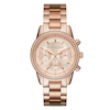 Michael Kors Bryant Ladies' Rose Gold Stainless Steel Watch