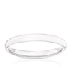 18ct White Gold 2mm Extra Heavy Court Ring