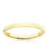 9ct Yellow Gold 2mm Extra Heavy Court Ring