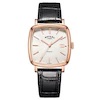 Rotary Men's Windsor Black Leather Strap Watch