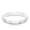 Platinum 3mm Extra Heavy Court Ring