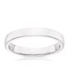 Sterling Silver 3mm Super Heavy Court Ring