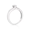 Engagement Ring 9ct White Gold Twist 0.33ct Diamond Ring 3 Engagement Ring 9ct White Gold Twist 0.33ct Diamond Ring