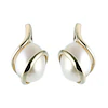 9ct Yellow Gold Cultured Freshwater Pearl Earrings