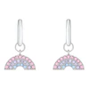 Olivia Burton Rainbow Sterling Silver Huggie Hoop Earrings