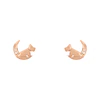 Radley Ladies' Dog In Moon Diamond Stud Earrings