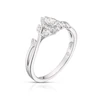 Engagement Ring Emmy London 9ct White Gold Marquise Cut 0.25ct Diamond Ring 3 Engagement Ring Emmy London 9ct White Gold Marquise Cut 0.25ct Diamond Ring